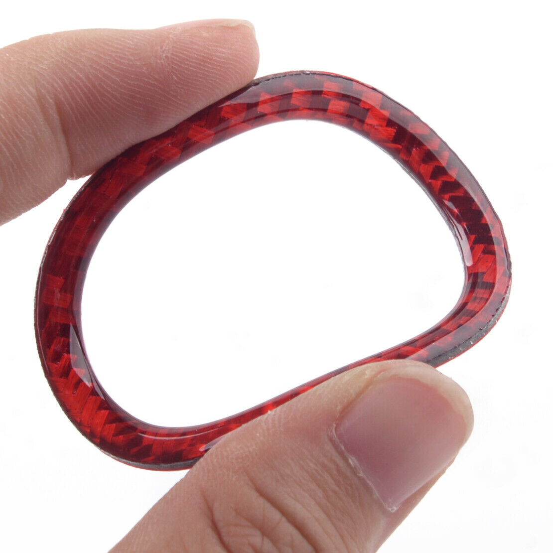 Carbon Fiber Engine Start Button Ring Fit For Dodge Challenger 2015-2021 new