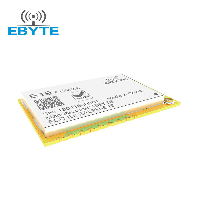 SX1276 1W SMD LoRa Long Distance 915MHz WirelessTransmitter Receiver E19-915M30S