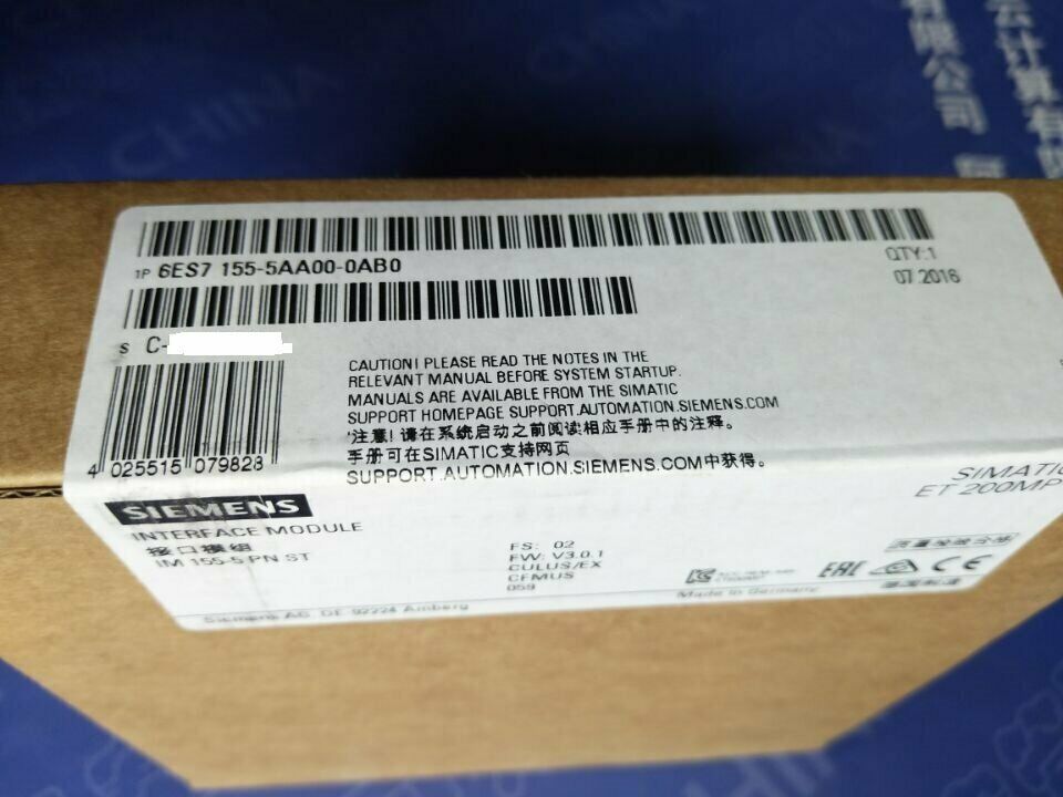 1PC Siemens 6ES7155-5AA00-0AB0 Interface Module 6ES71555AA000AB0 New In Box