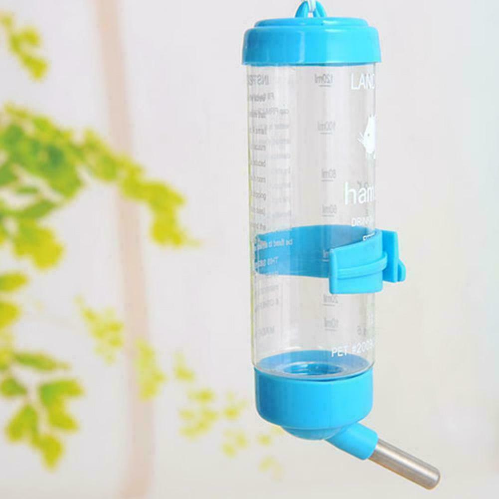 Pet Rabbit Guinea Pig Hamster Water Fountain Drinking Feeder Bottle 125ML Y8A6
