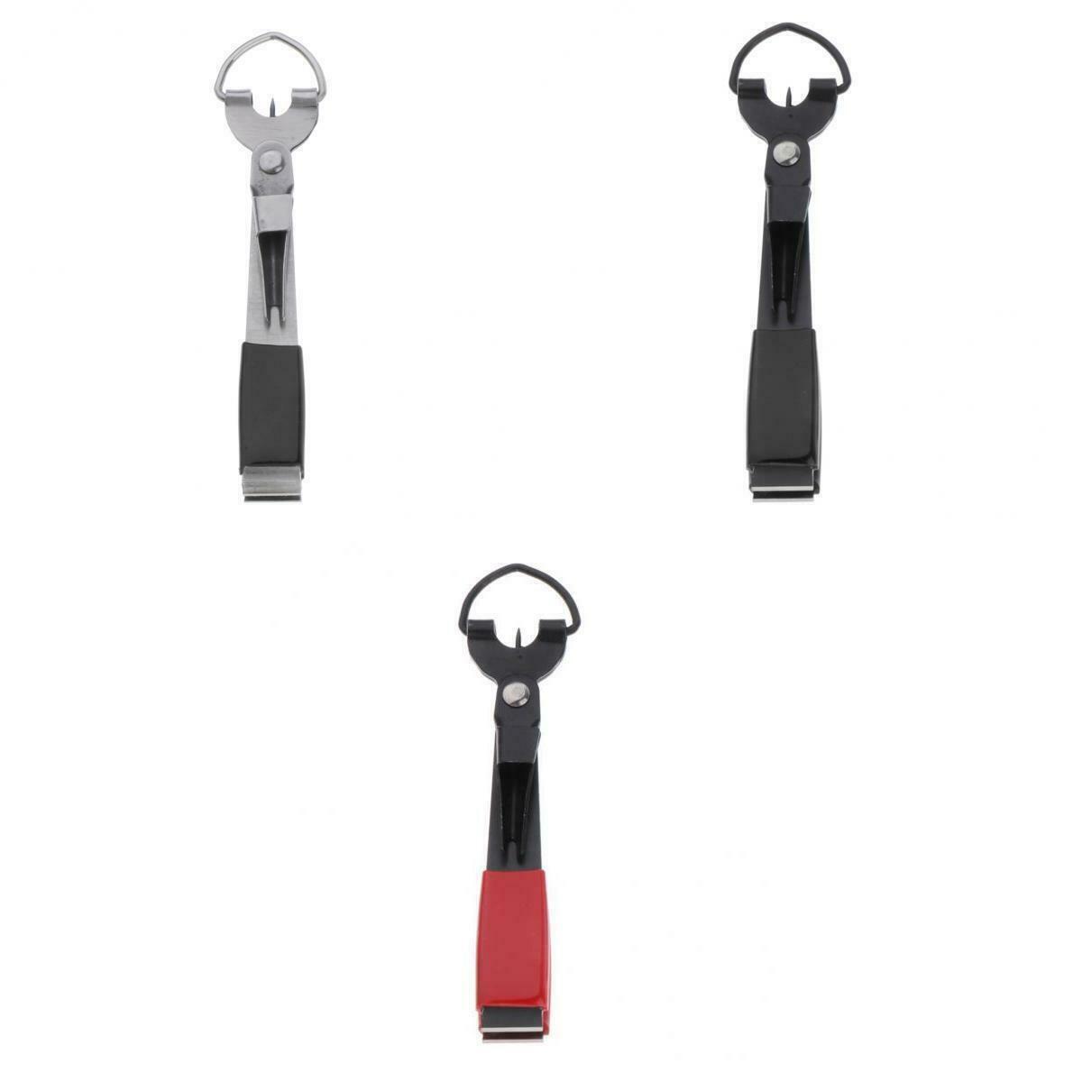 Set of 3 Fishing Line Nipper Clipper Quick Nail Knot Tying Tool for Fishing