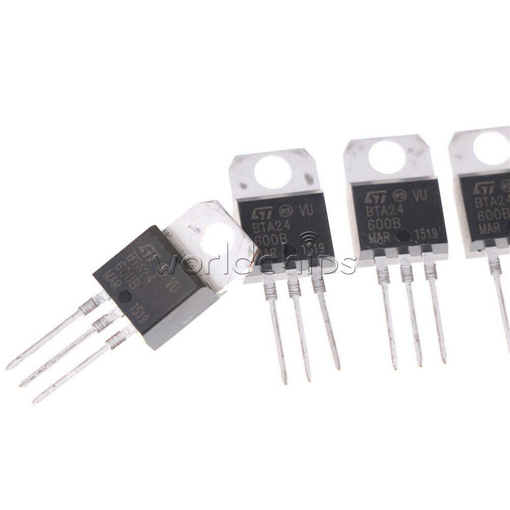 10PCS BTA24-600B BTA24 TRIAC 600V 25A TO-220AB New