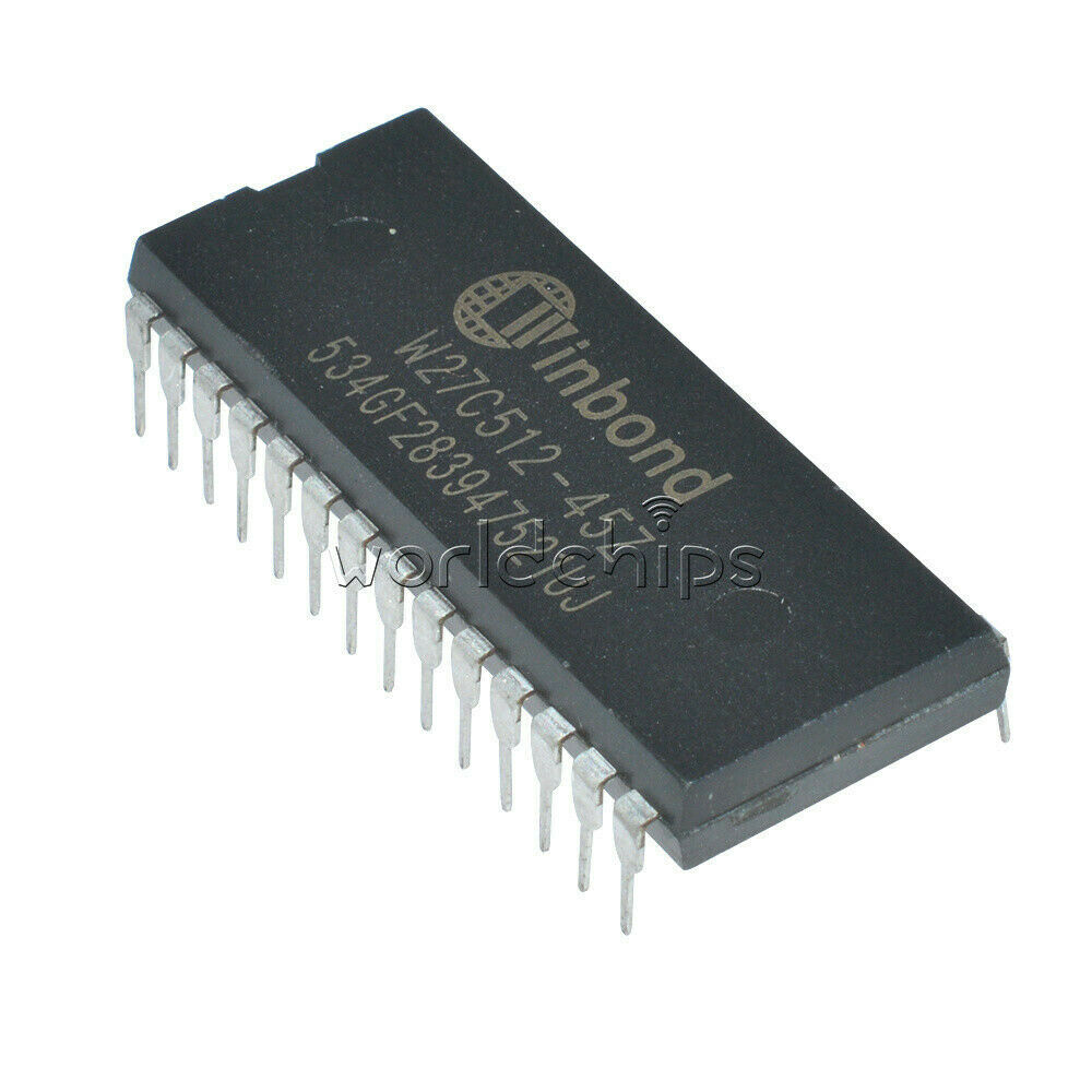 10PCS W27C512-45Z W27C512 IC DIP EEPROM 512KBIT 45NS Winbond EEPROMs Module