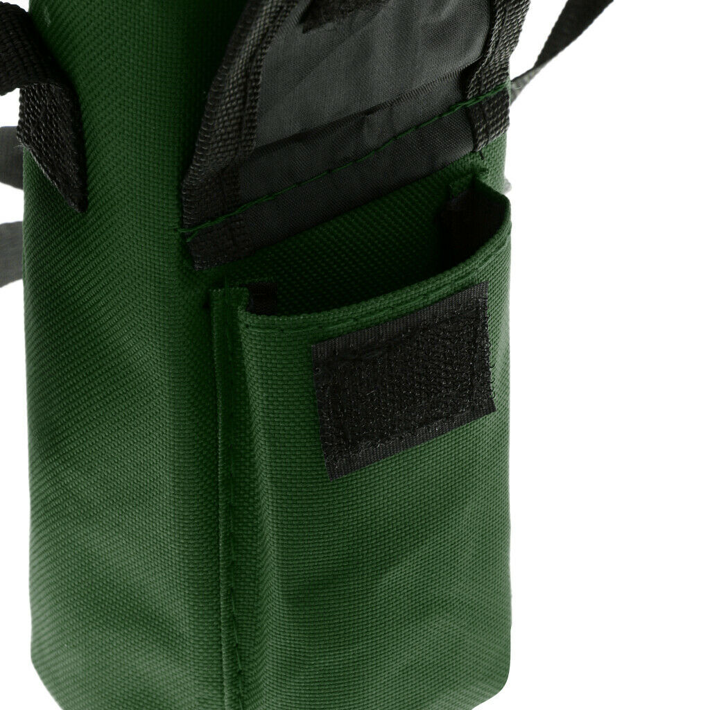 Waterproof Water Bottle Holder Carrier Pouch Sleeve with Pocket Army Green