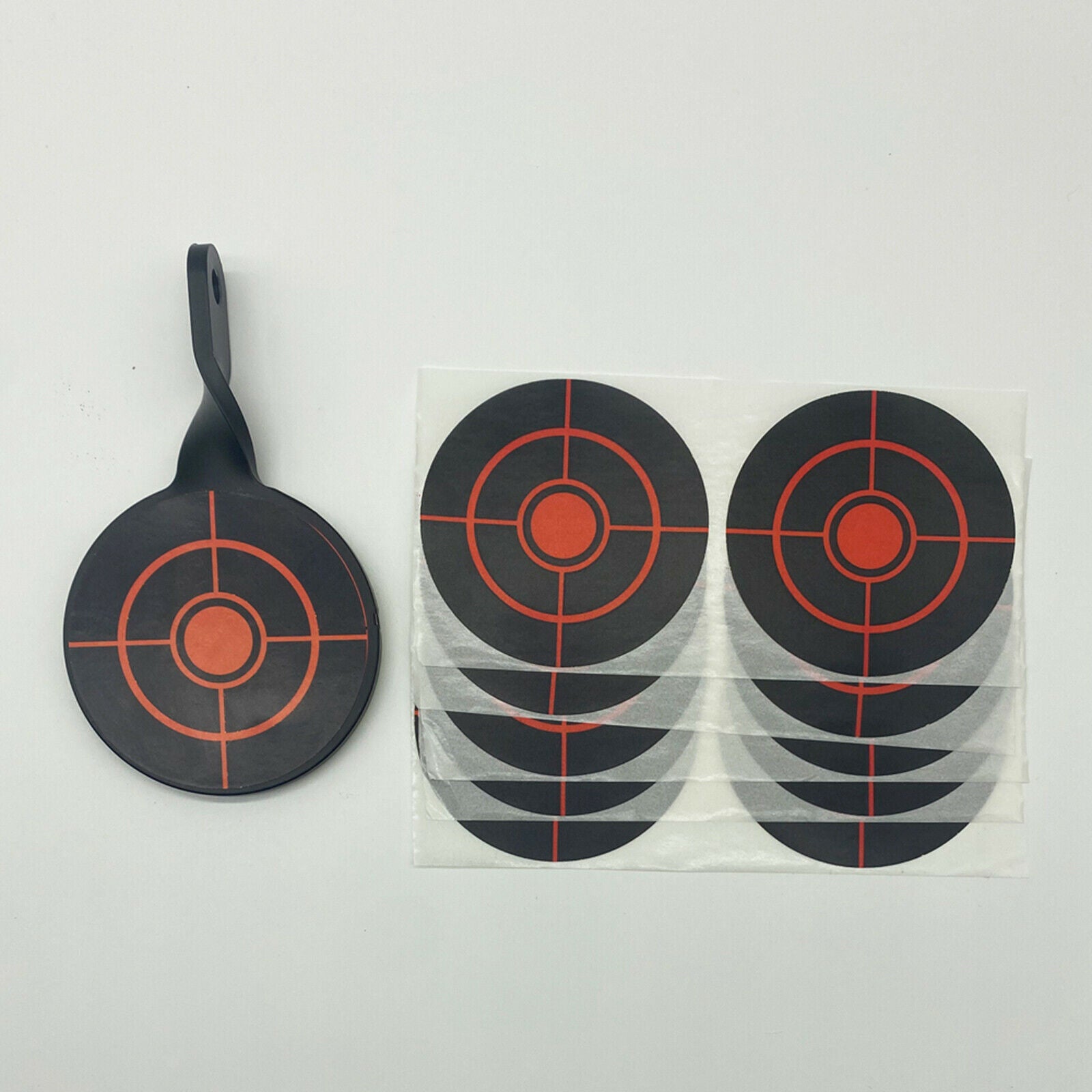 Sturdy Spinner Target Plate Dia. 8cm Resetting Targets Shooting Practice