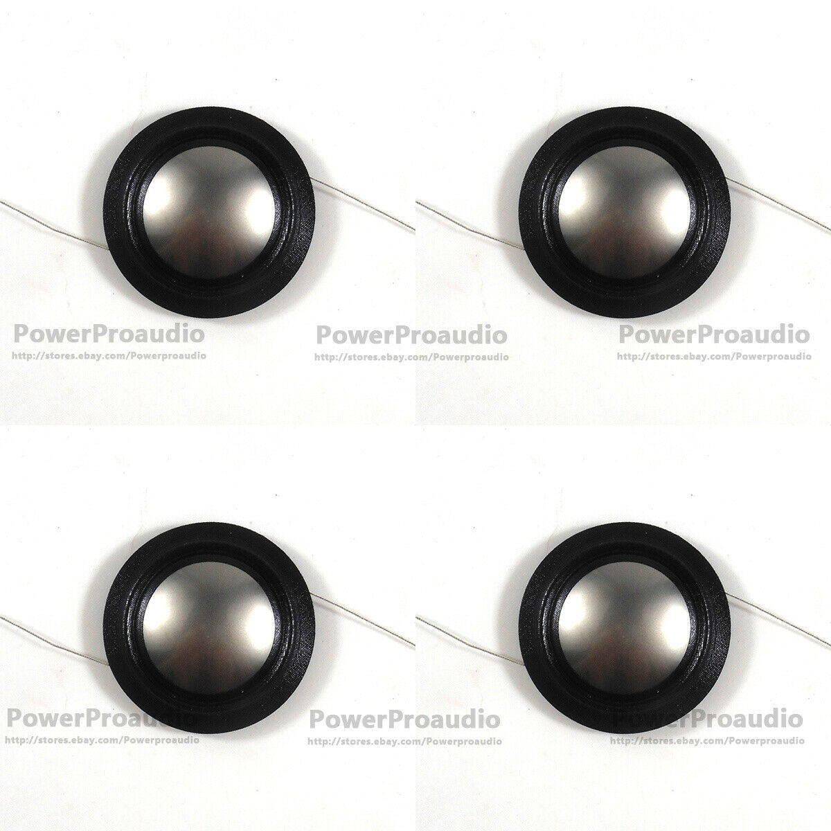 4 X  Diaphragm For B&W 25.9mm 1.02inch Tweeter Voice coil 4ohm 26 Core Titanium