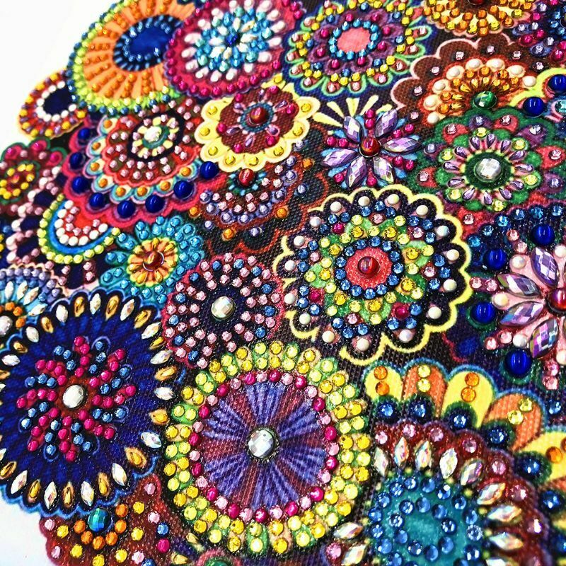 Special Shaped Diamond Painting Mandala Embroidery Rhinestone Cross Stitch 5D