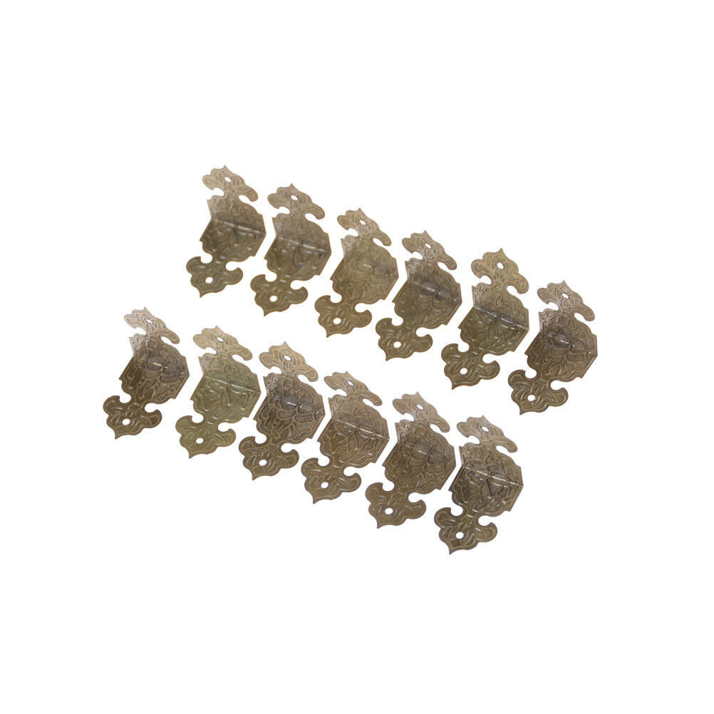 12pcs Decorative Corner Bracket for furniture Wooden Box Feet Furniture.l8
