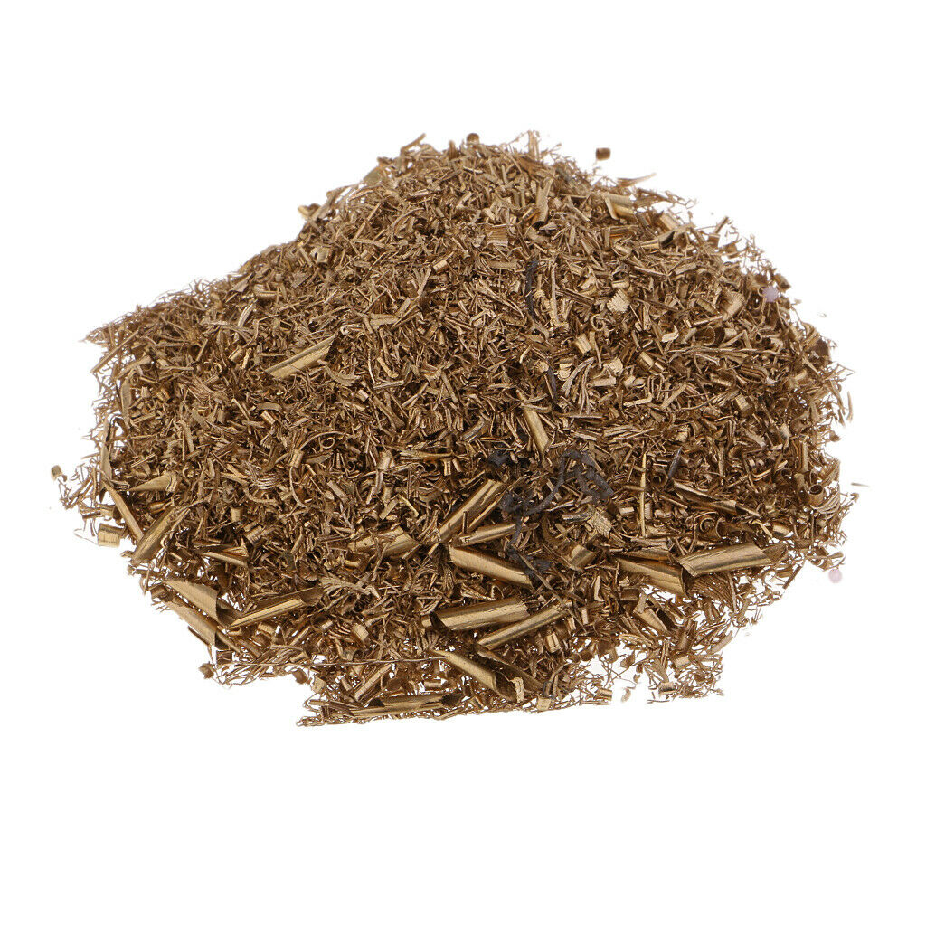 Natural crushed brass for jewelry making