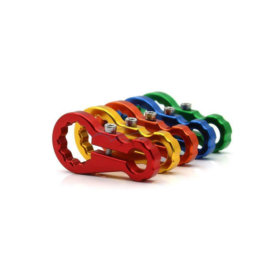 1PCS 17MM CNC Aluminum Motorcycle Rear Fork Shock Absorber Adjuster Tool Red