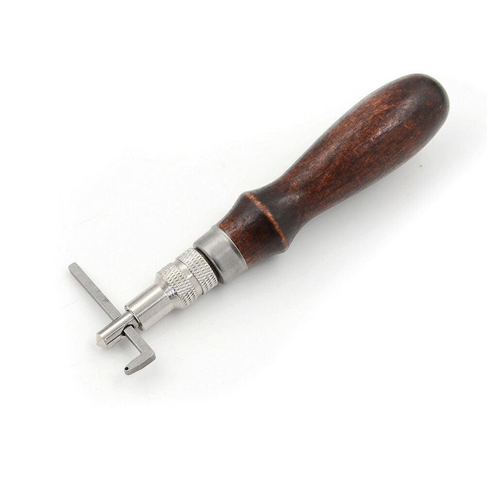 1pcs leather adjustable stitching groover crease leather tool C8 J .l8