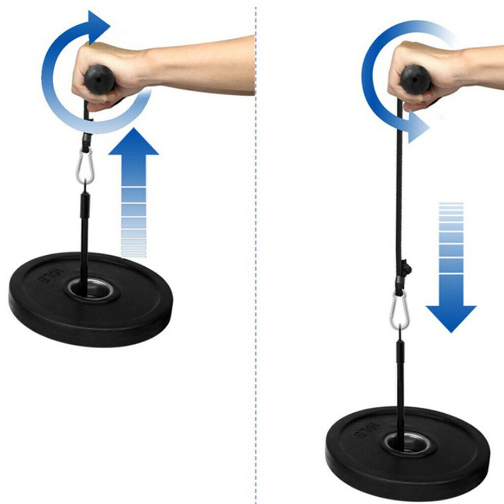 Forearm Wrist Blaster Roller Home Gym Arm Strength Training Fitness Equipment