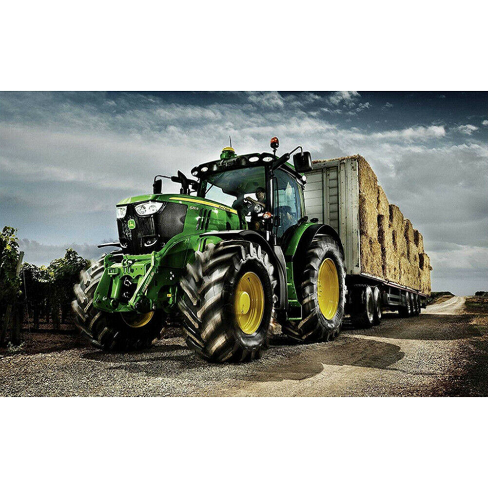 Engineering Vehicle 5D DIY Diamond Painting Embroidery Cross Stitch Mosaic @