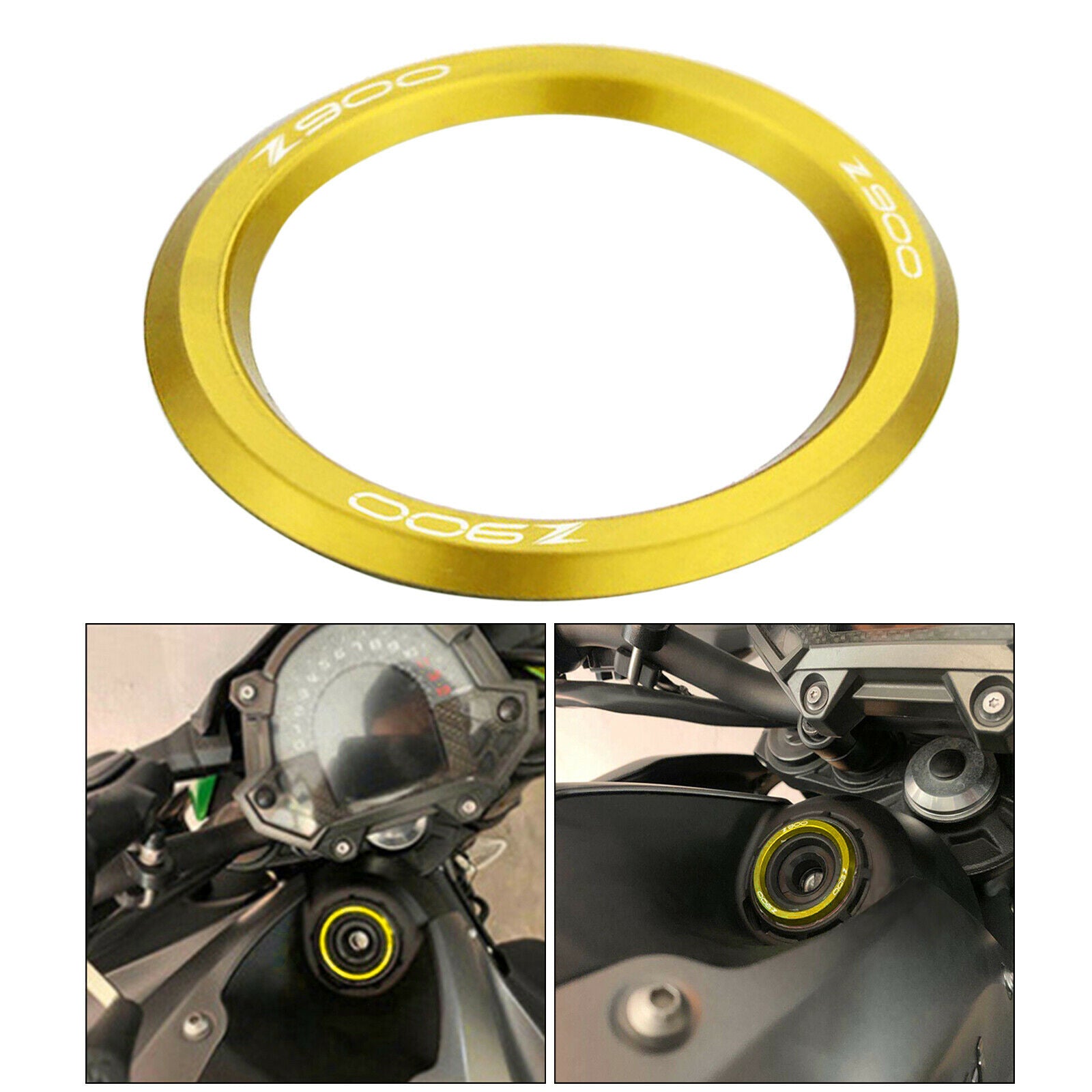 Ignition Cover Switch Cover Parts for Kawasaki Z900   Throttle Yellow