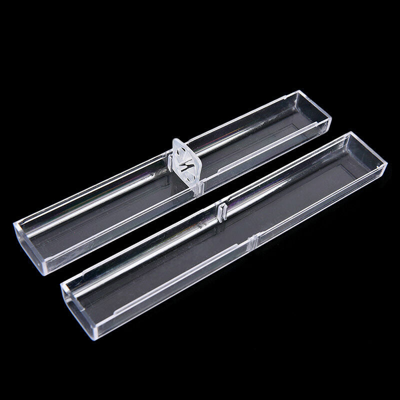1pc Manual Acrylic Microblading Permanent Tattoo Pen Box Holder Transpare.l8