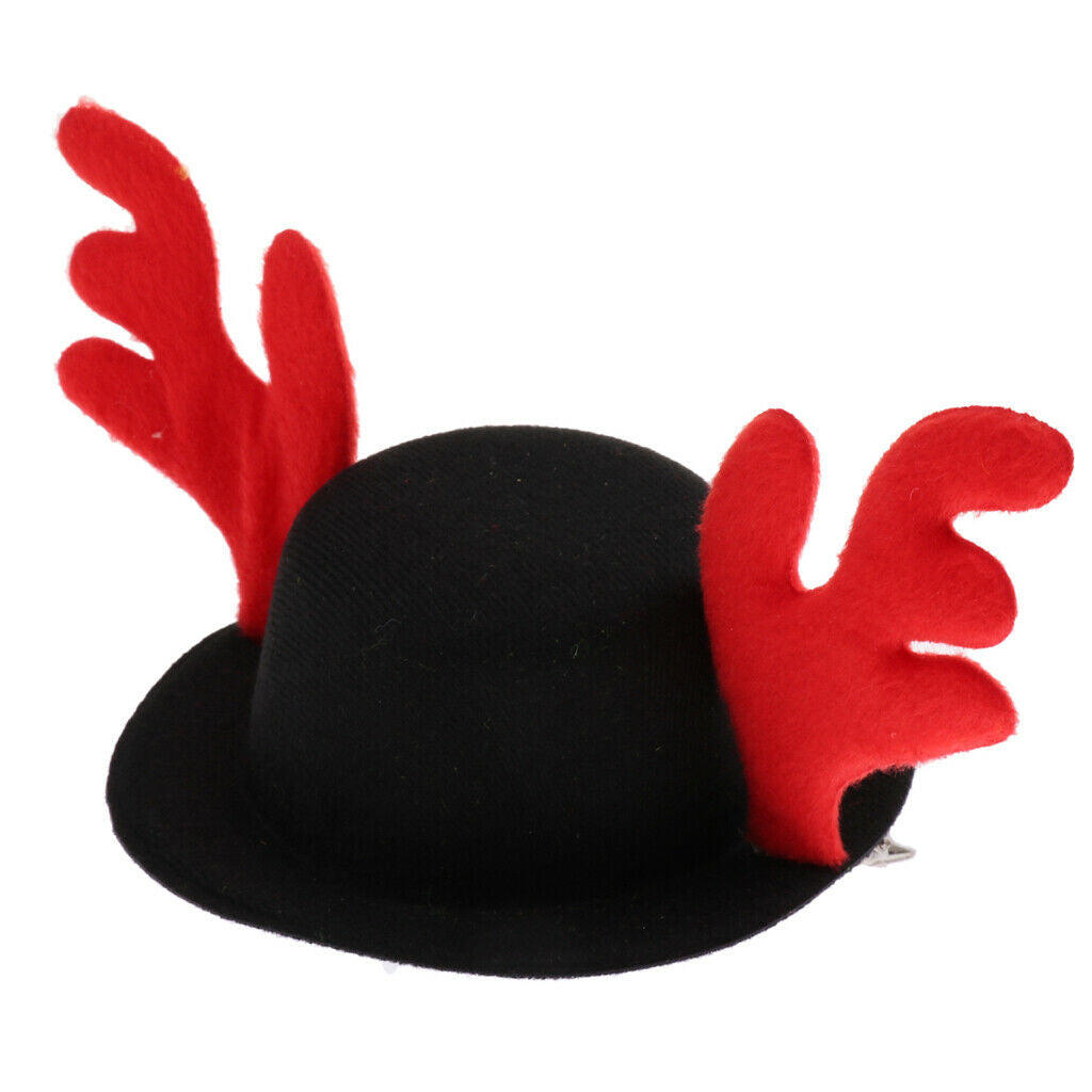 Pet Dog Puppy Cat Reindeer Antlers Hat Christmas Hat for Pets Winter Party