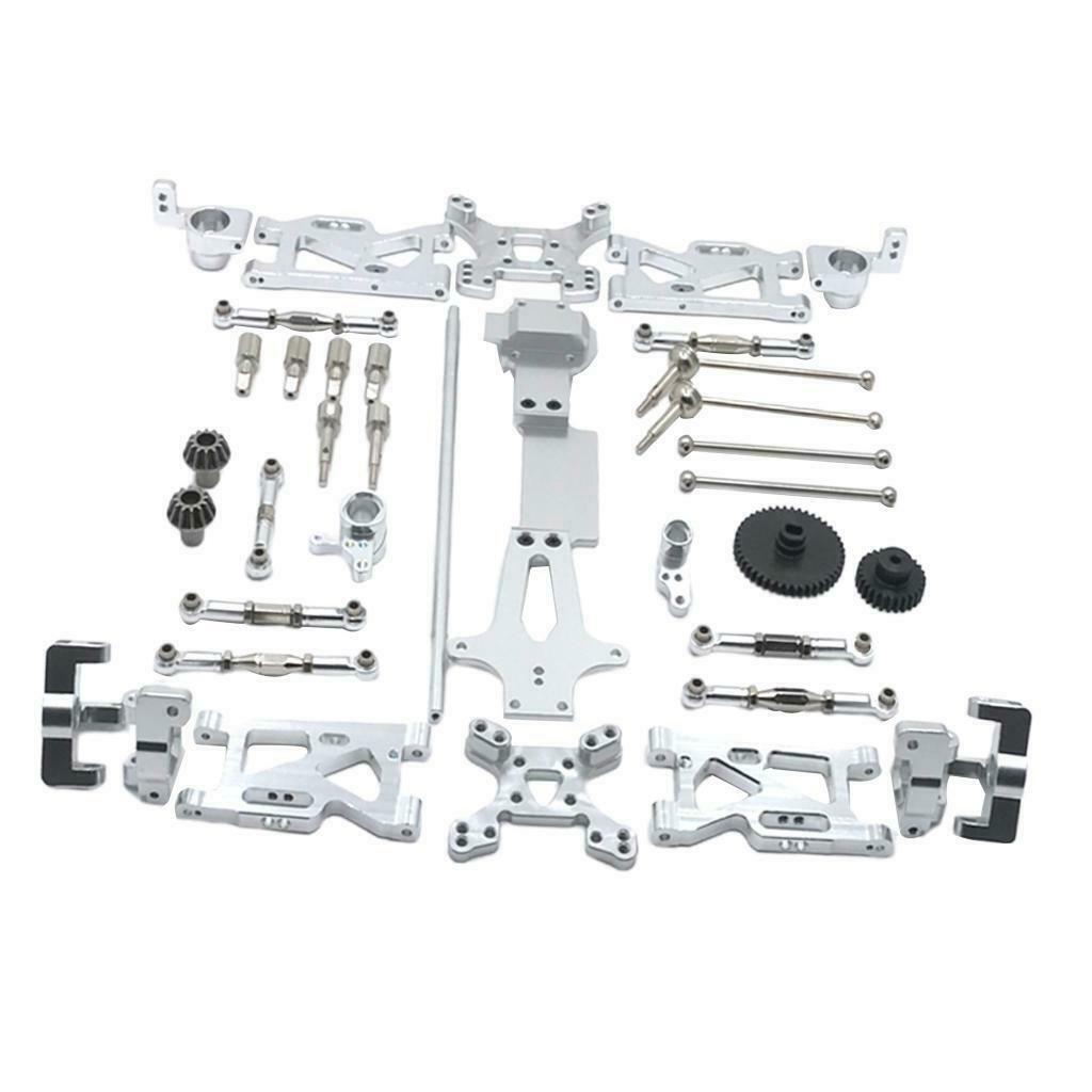 Full Upgrade Metal Kit Spare Parts WLtoys 144001 1:14 Arms Seat Accessory