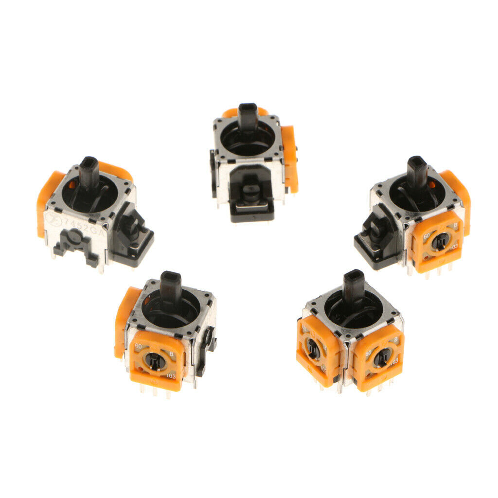 Set of 5 Sensor Module Joystick Thumbstick Analog Sensor Module Spare Parts for