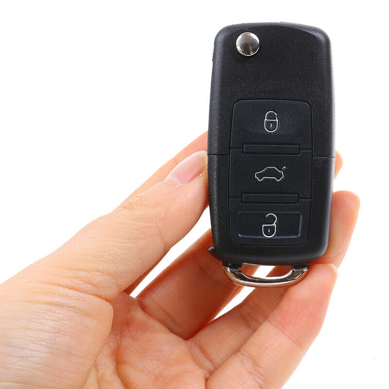 1 Pc 3 Button Flip Remote Auto Car Key Case Secret Hide Box Safe Contain.l8