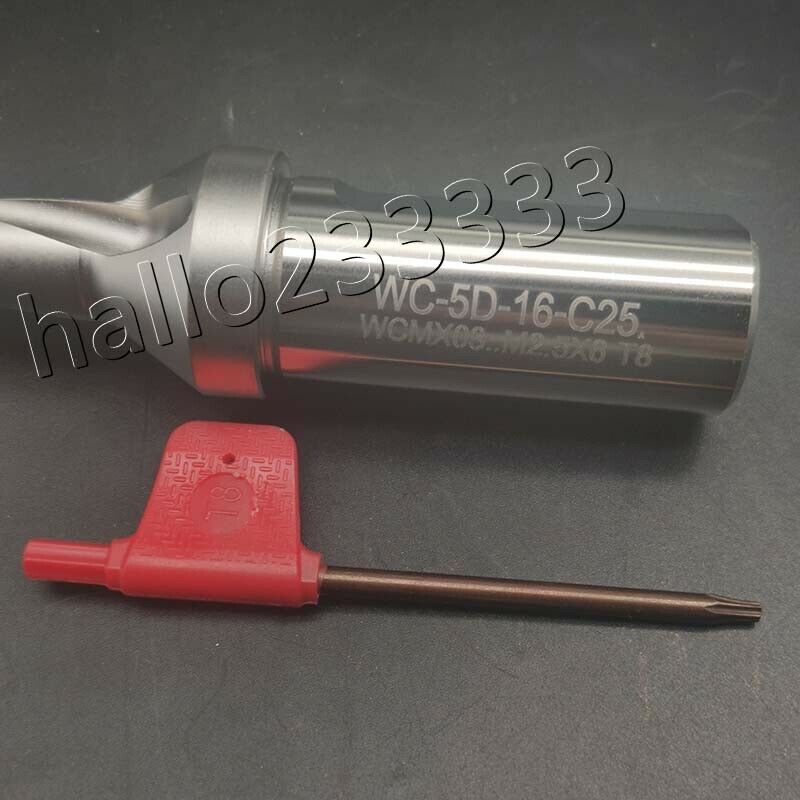 SP-16-C25-5D U drill indexable drill 16mm C25 5D FOR WCMX03 CNC inserts Φ16-5D