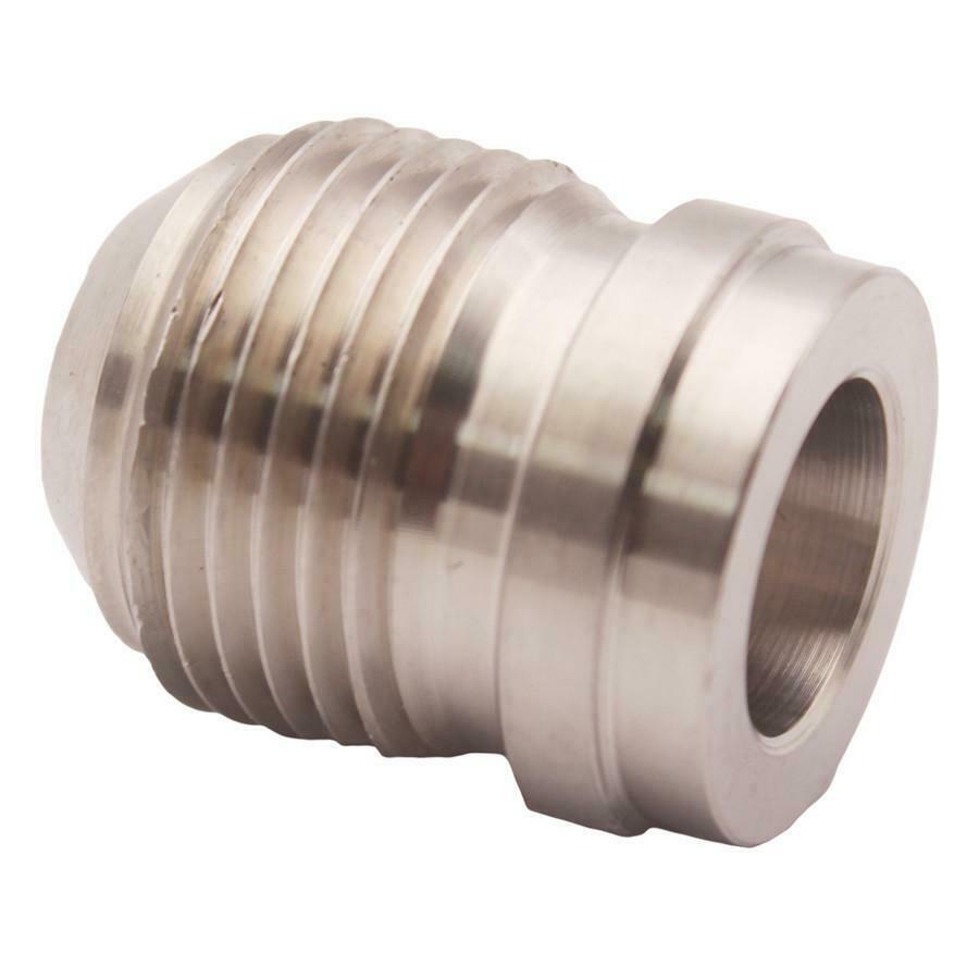 2Pcs 10AN AN10 Male Connector Weld On/Weld In Fitting BUNG CNC Stainless Steel