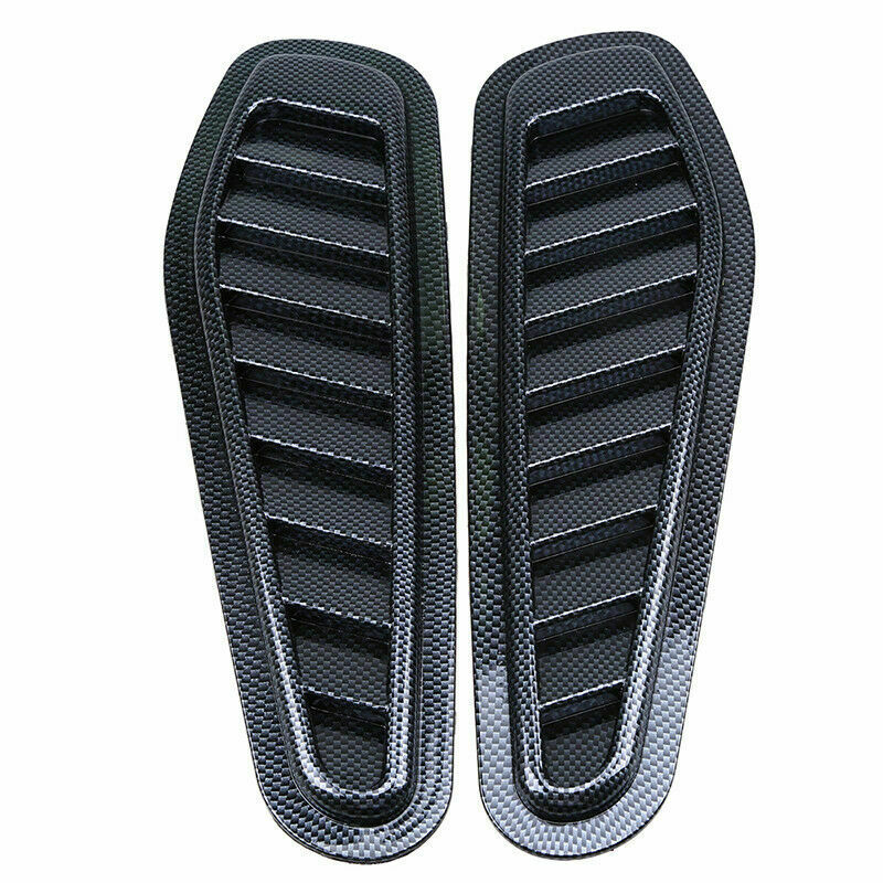 ABS Car Auto Hood Scoop Bonnet Air Decorative Intake Vent Cover Trim Universal