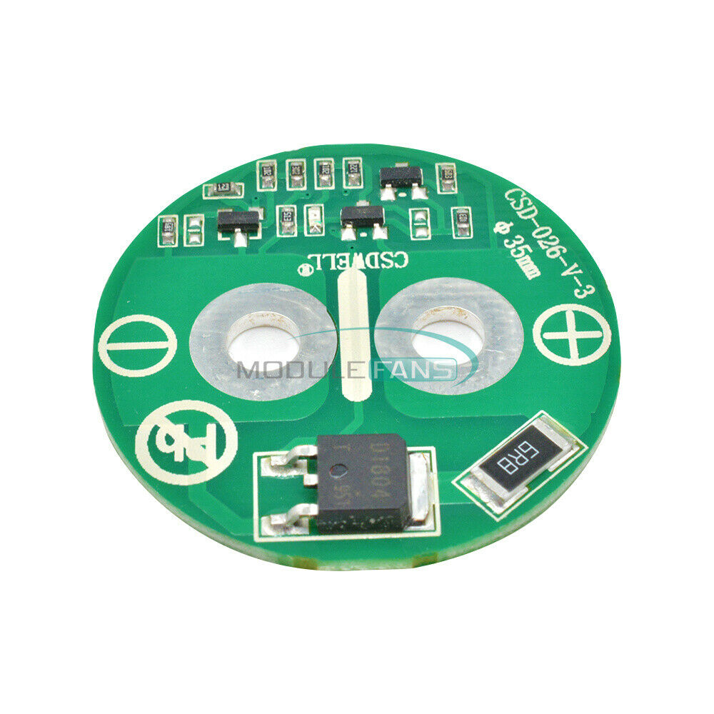 2.7V 500F Super Capacitor 35mm Balancing Protection Module RDBD Universal