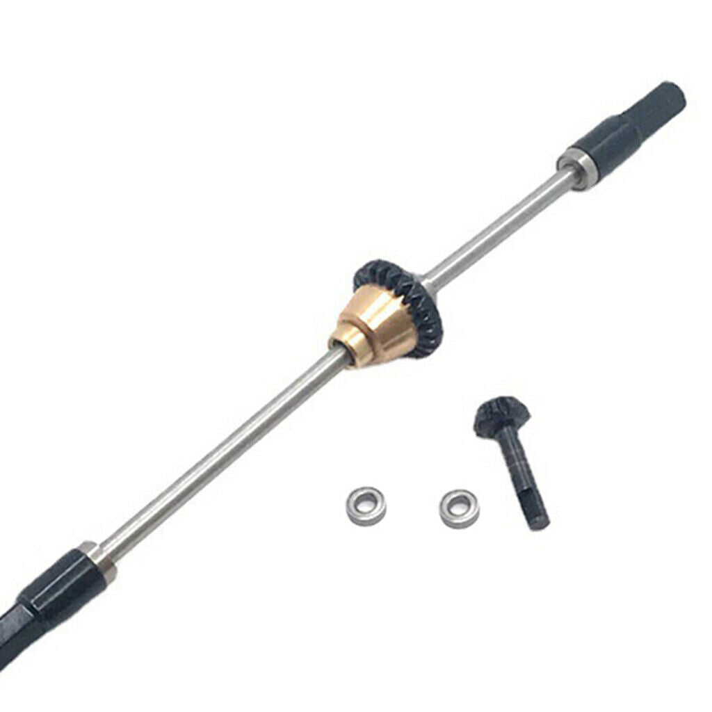 Metal Rear Axle Diff for WPL D12 RC Crawler Climbing Car Parts Accessories