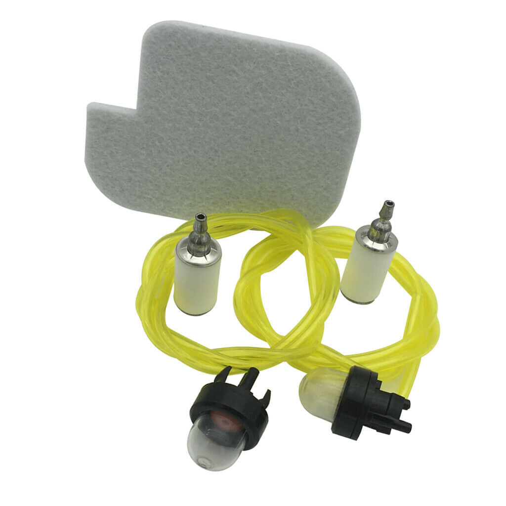 Air Filter with Fuel Line Tune Up Kit for Poulan P3314 P3416 P3516PR P3816