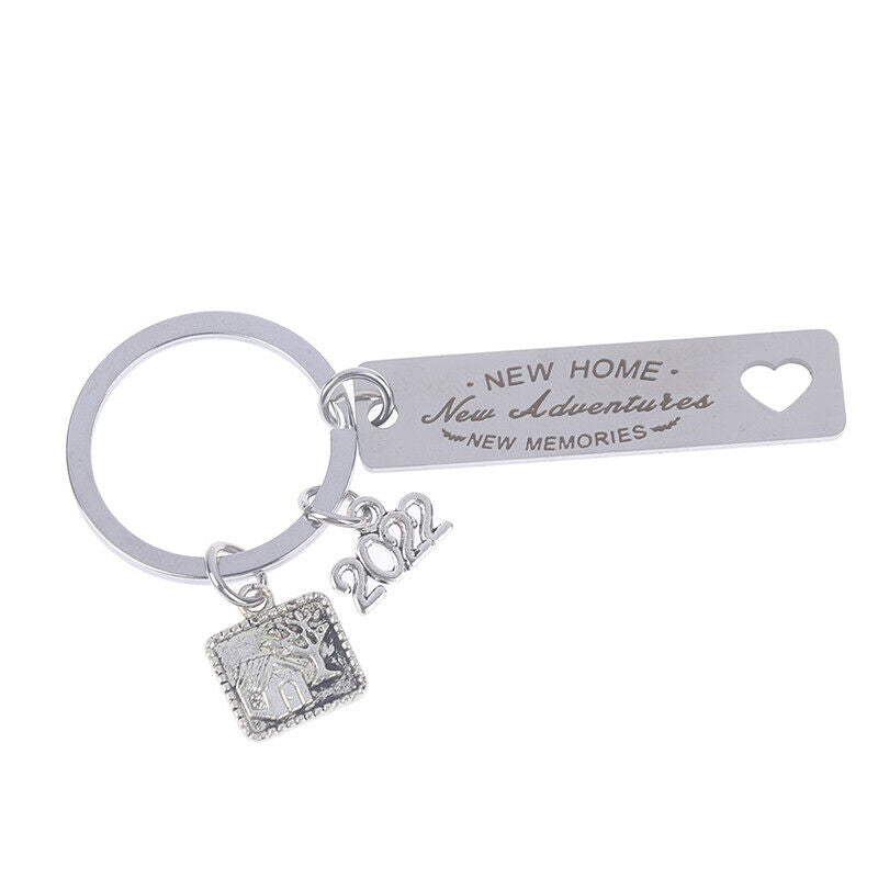 2022 new family keychain New home new adventures moving to a new home new start