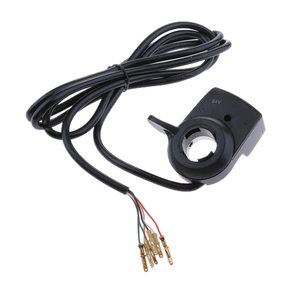 22mm Handlebar E-bike 3 LED Power Display Self-lock Switch Throttle