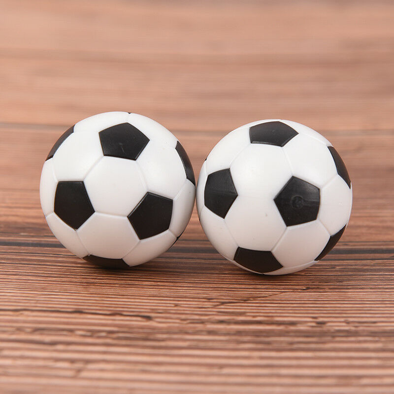 2 Pcs 32mm Foosball Table Football Plastic Soccer Ball Soccer ball Sport G.l8