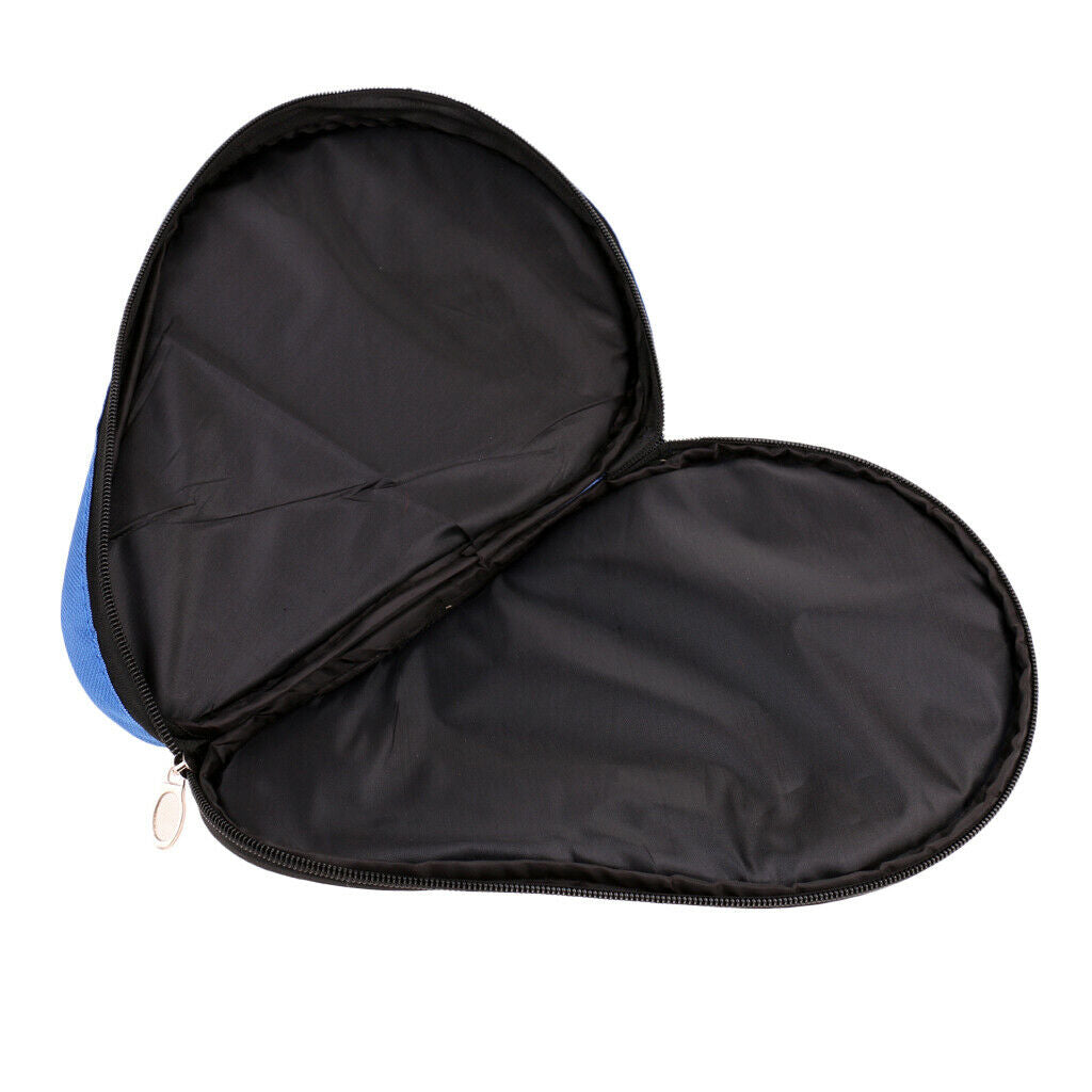 2 Pieces Lightweight  Pong Racket Paddle Bag Storage Bag For Double Bat