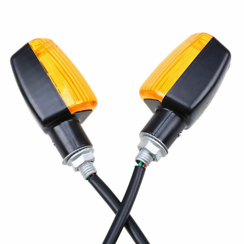4PCS Turn Signals Indicator Lights Universal Motorcycle Dirt Pit Bike Scooter