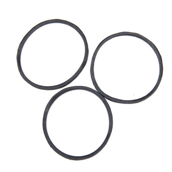 70Pcs Elastic Tattoo Tip Fixing Damping Rubber Bands Rings Supplies Black