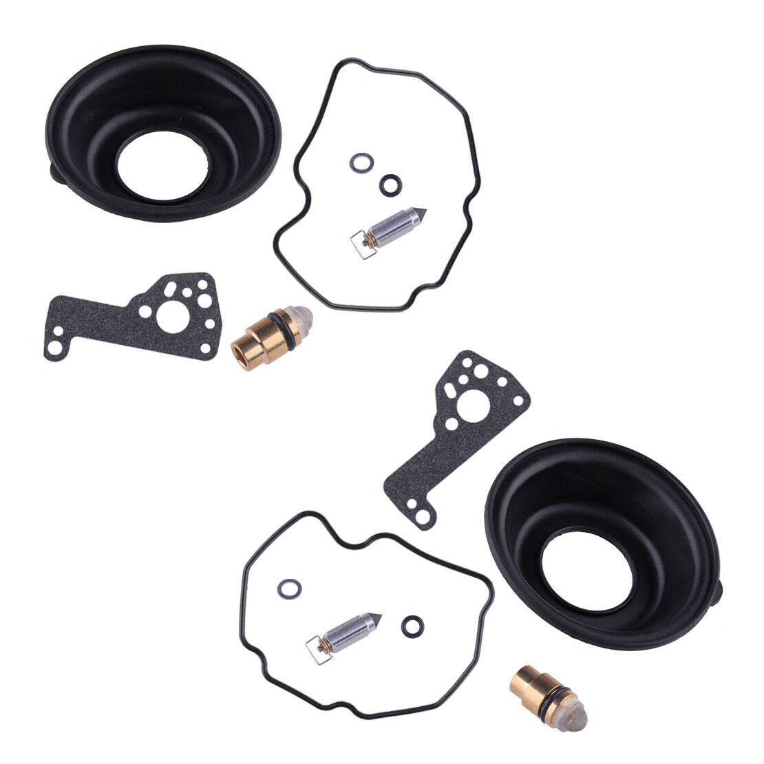 2x Fit For Yamaha Virago XV535 XV 535 Carburetor Repair Kit Plunger Diaphragm B4