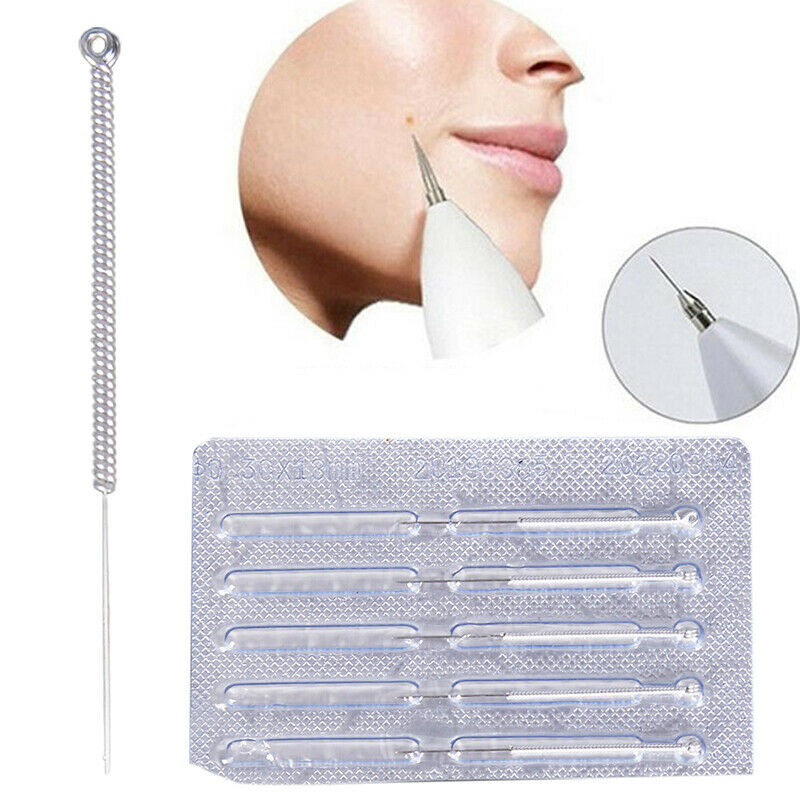 5Pcs Mini Removal Pen Needles for Spot Mole Freckle Point Pen Machine Equipm DF