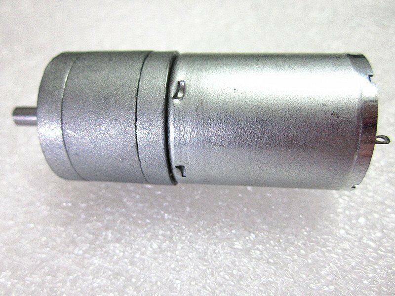 GA25-370 DC24V 10RPM 4mm Dia Shaft Cylindrical DIY car Reduction Gear Motor