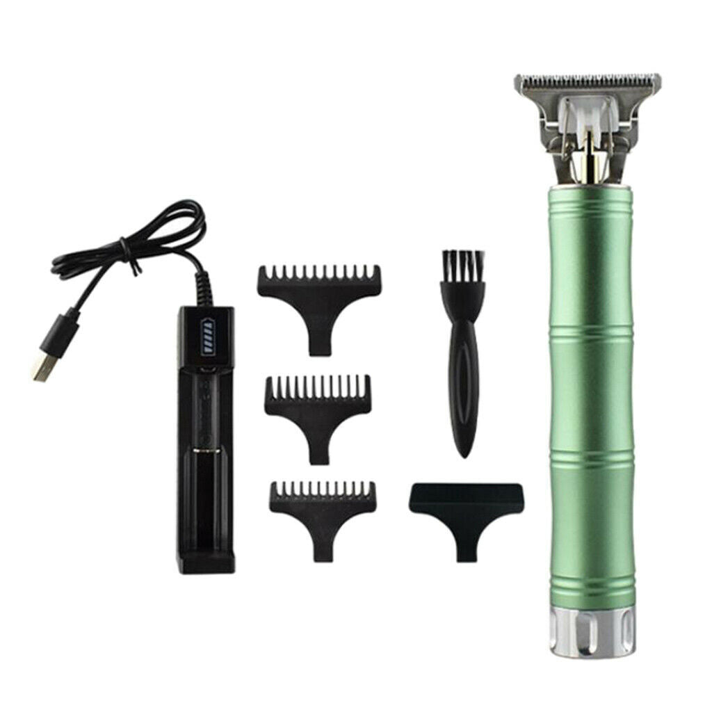 Electric Trimmer Boy Men's Hair Clipper with Cape Kit with Guide Combs Home