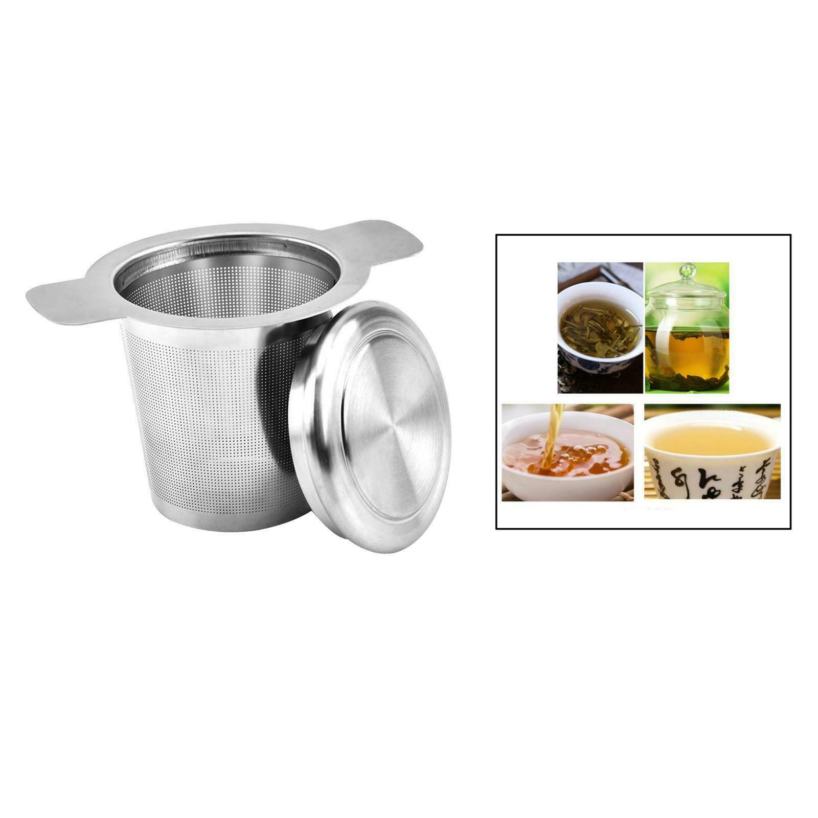 Food Grade Tea Strainer Steeper Tea Infuser Stainless Steel Filters Kitchen