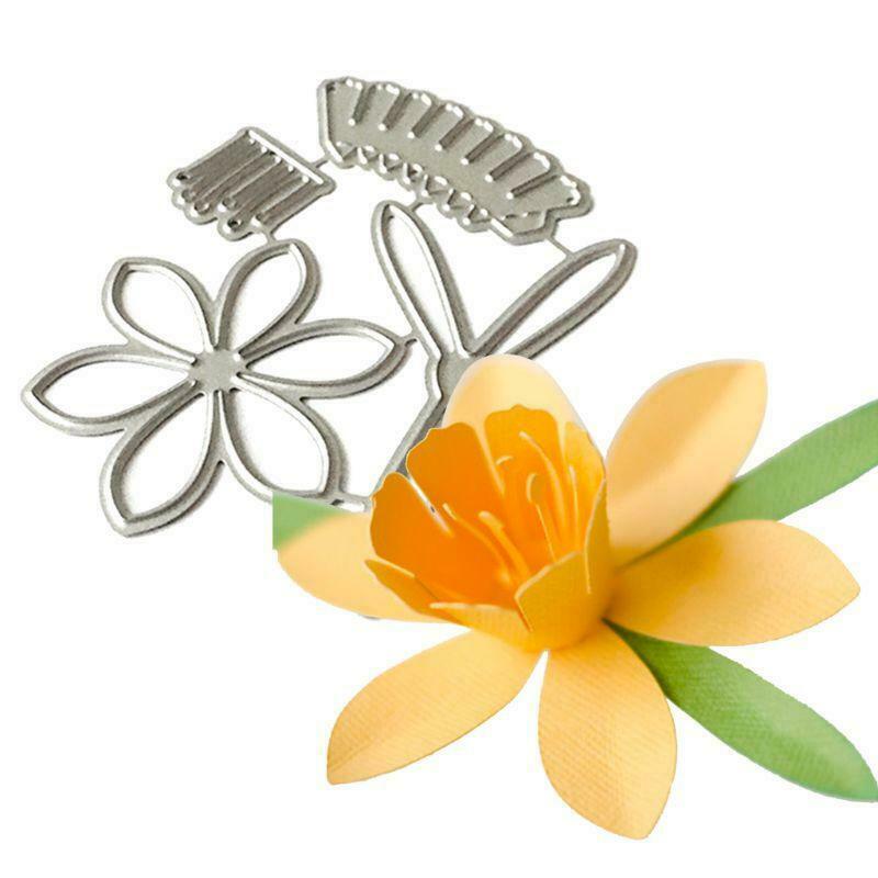 Mini Flower Metal Cutting Dies Stencil Scrapbooking DIY Album Stamp Paper Card