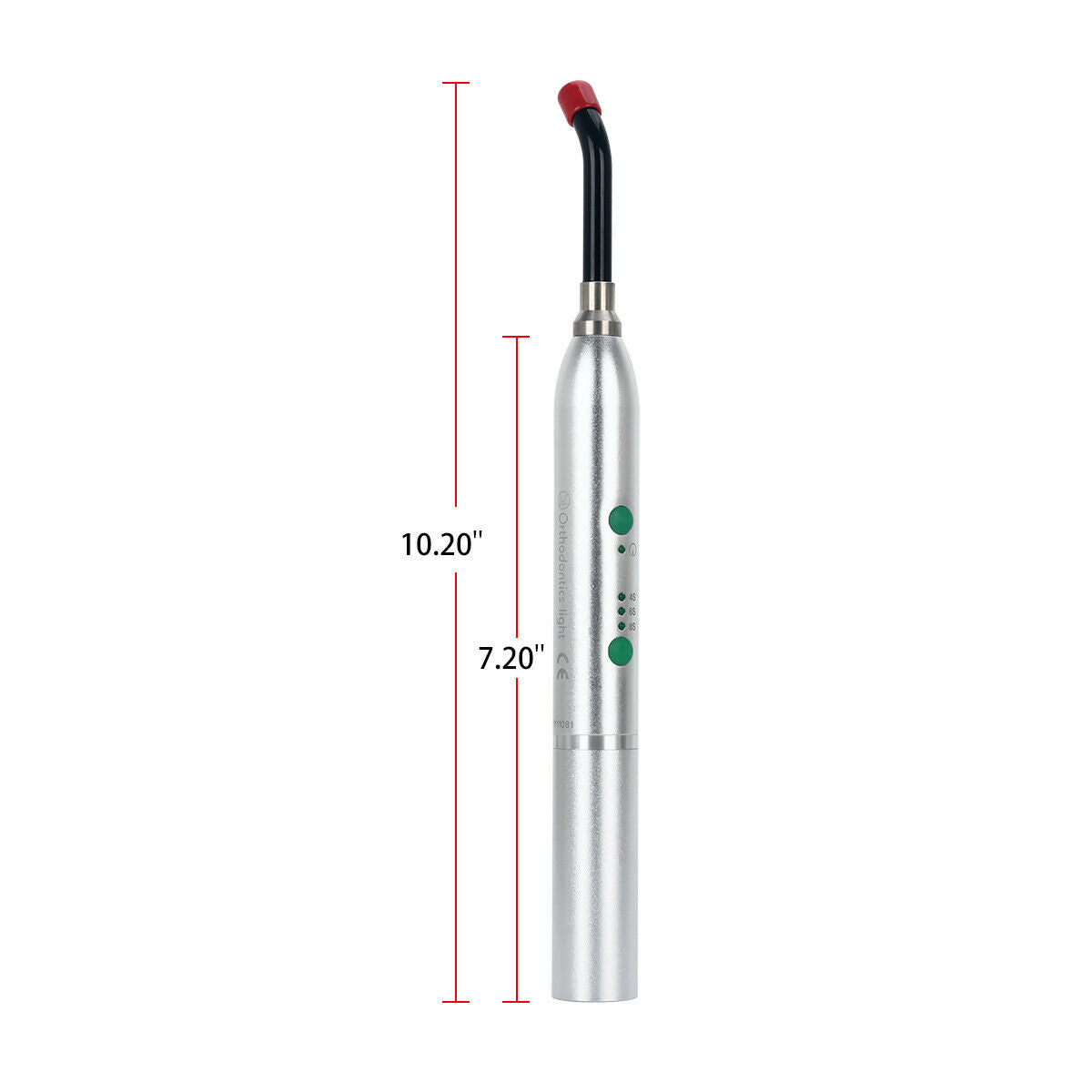 3pcs Dental LED Curing Light Lamp Wireless High Power Wide Spectrum 2700mw/c㎡ US