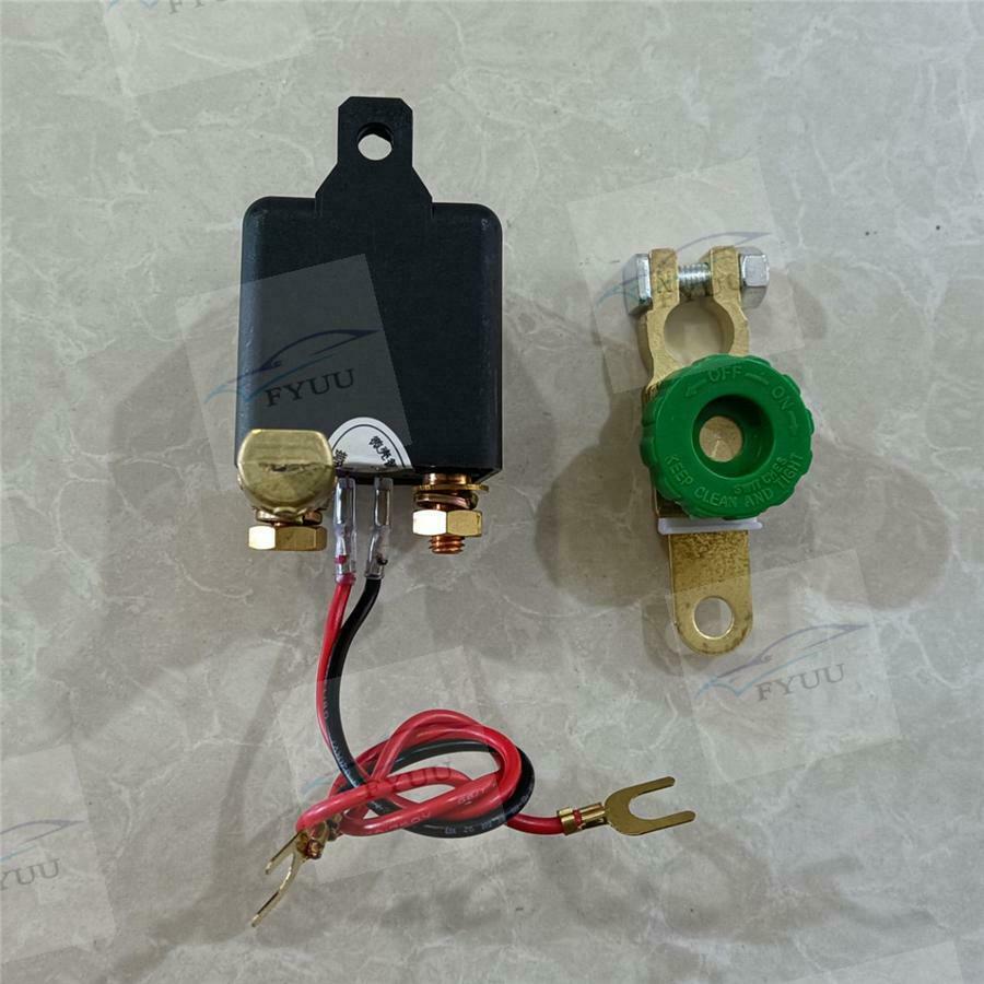 250A Car Battery Isolator Car Battery Disconnect Switch System 1Remote Operation
