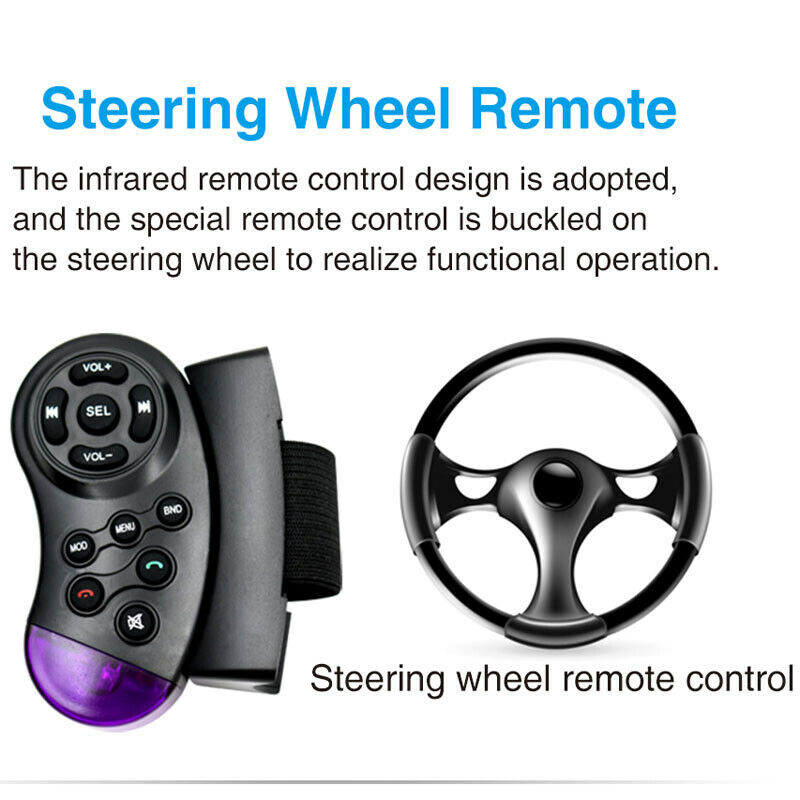 Car Bluetooth MP3 Player Car Radio Amplifier U Disk Card Reader 4 RCA Outputs