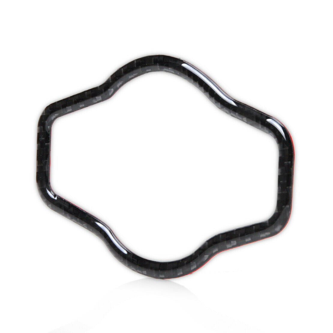 Carbon Fiber Headlight Switch Decorative frame Fit for Audi A4 A5 Q5 07-15 An