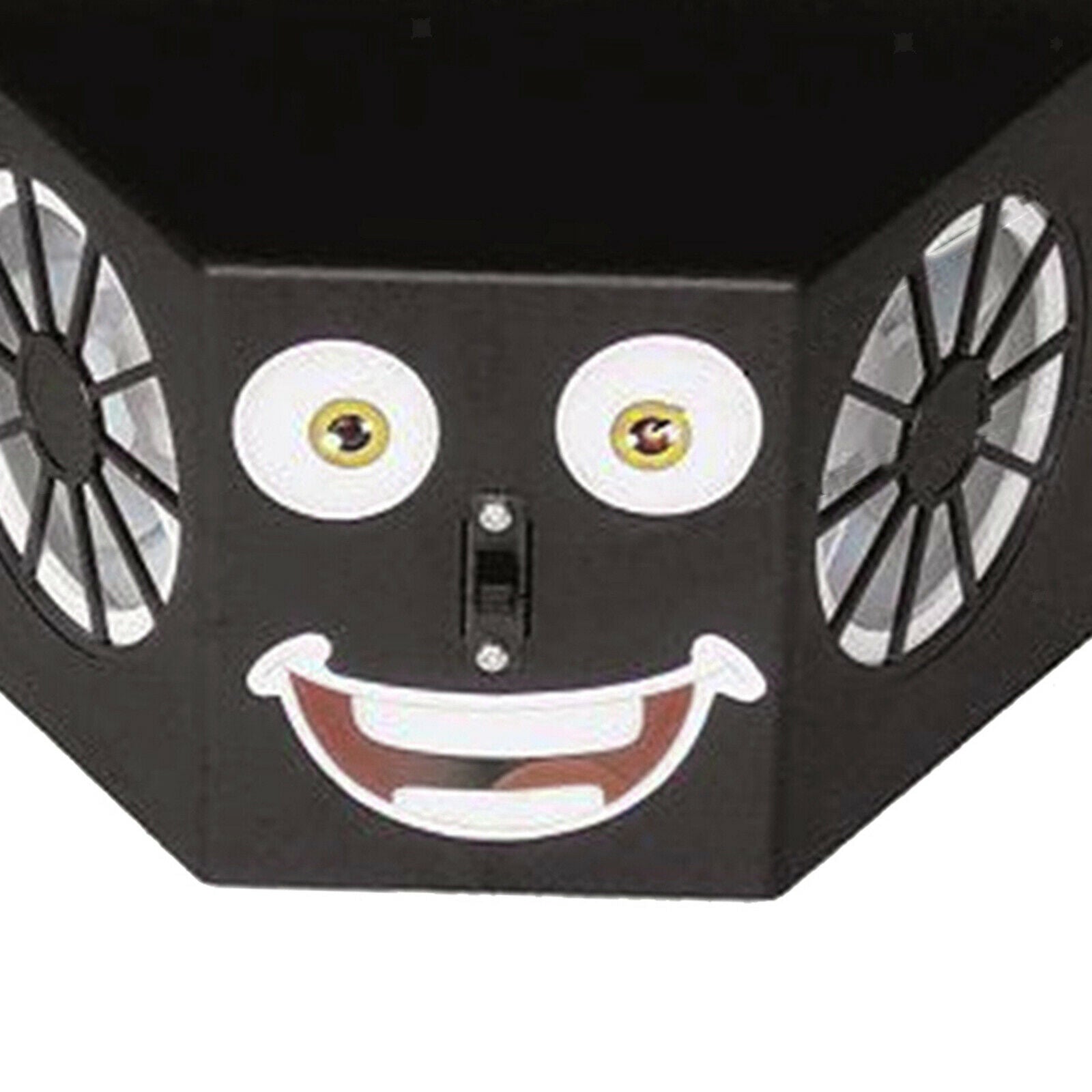 Dual Vent Solar Attic Fan Ventilator for Dog House Caravan Tent Garage