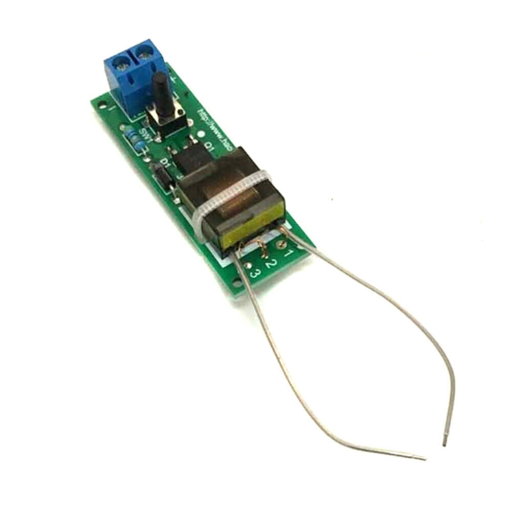 3.7V DC High Voltage Pulse Inverter Arc Generator Ignition Coil Step Up Modul WF
