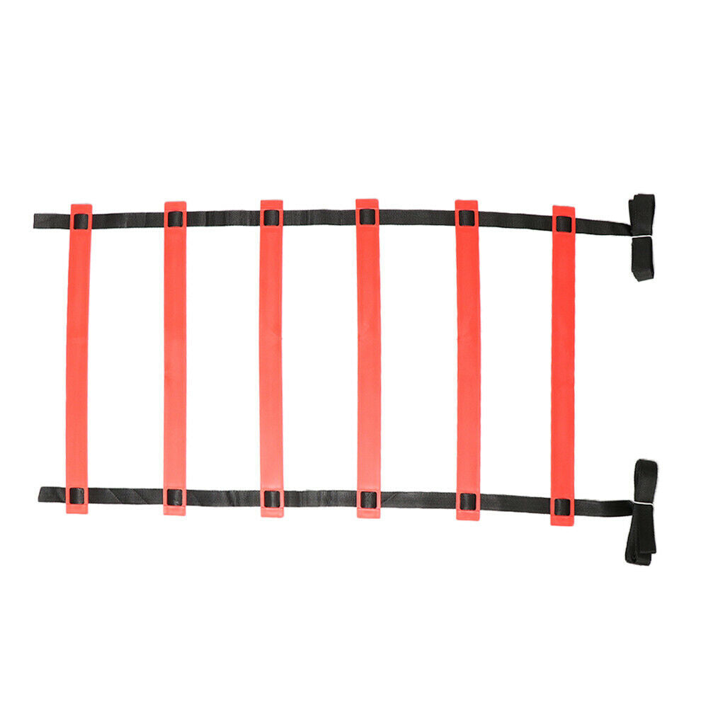 Agility Ladder for Soccer Football Speed Feet Training 6-Rung 300cm  Red