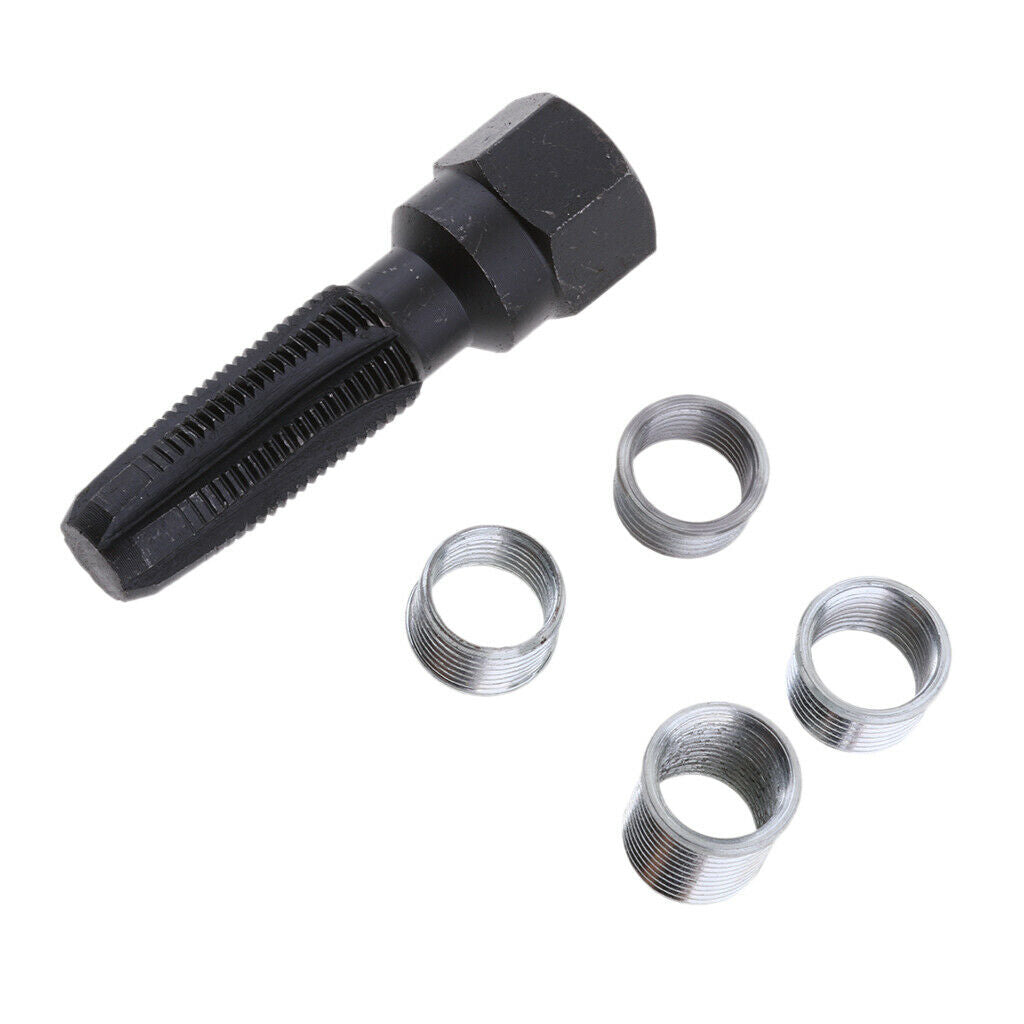5 Pieces 14mm Spark Exchanger Repair Tap Tool Tap Inserts