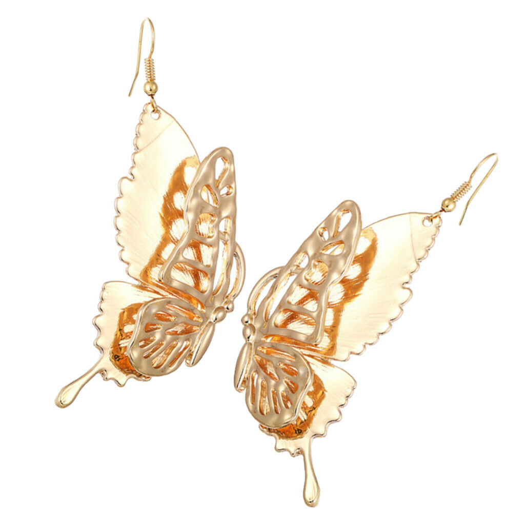 1 Pair Fashion Butterfly Dangle Earrings Boho Statement for Women Lady